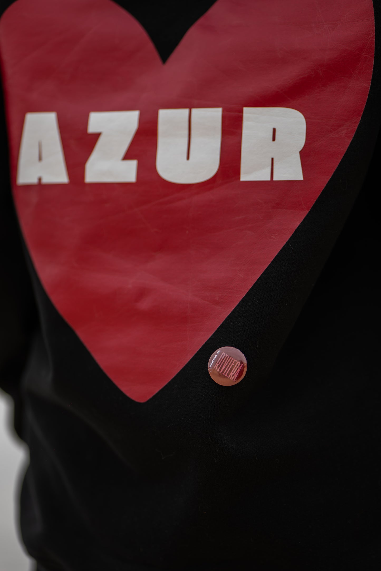 sweat a capuche Azur Riviera shooting photo cassis.